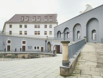 Low angle view of building against sky