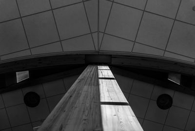 Low angle view of modern building