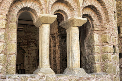 Old ruins of building