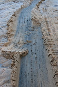 Close-up of sand