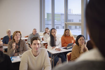 Business people at workshop