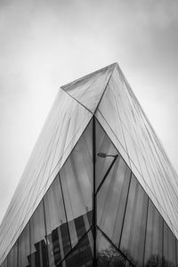 Low angle view of modern building