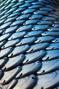 Full frame shot of wicker basket