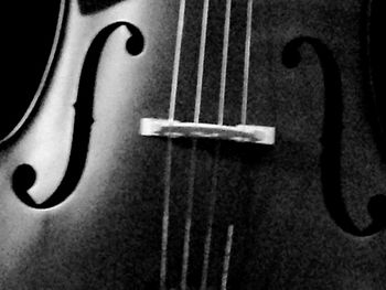 Close-up of metallic object