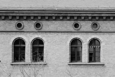 Facade of building