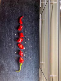 Close-up of red chili pepper