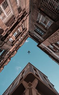 Low angle view of building against sky