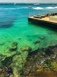 Scenic view of sea