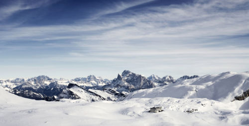 Altopiano della rosetta, tilt-shift effect on dolomites