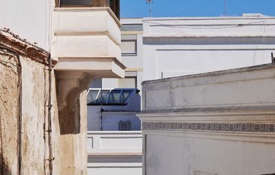 Close-up of building against sky