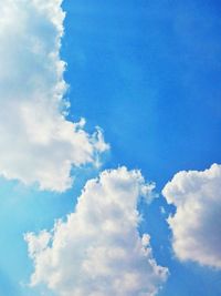 Low angle view of clouds in sky