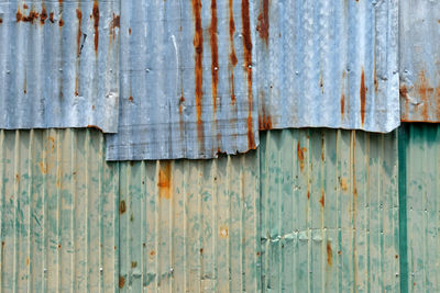 Full frame shot of old weathered wall