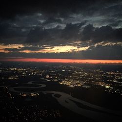 Aerial view of cityscape