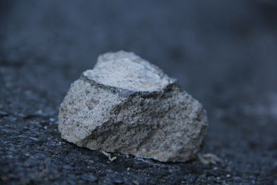 Close-up of stones on rock