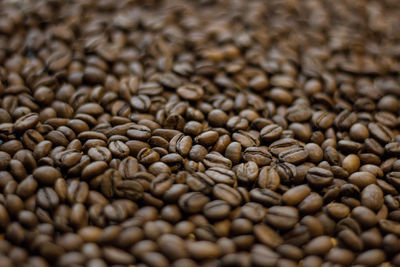 Full frame shot of coffee beans