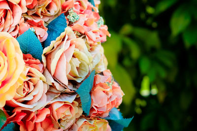 Close-up of pink flower bouquet