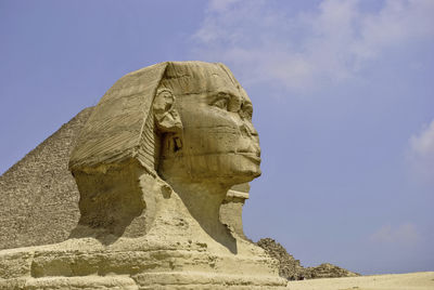 Low angle view of statue