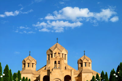 Architecture of saint gregory the illuminator cathedral or yerevan cathedral,  yerevan, armenia