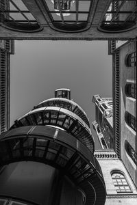 Low angle view of buildings against sky