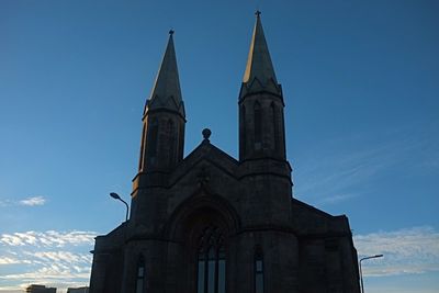 Low angle view of a church