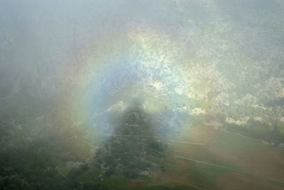 Full frame shot of raindrops on window