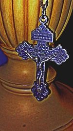 Close-up of cross