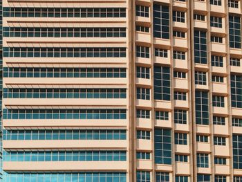 Full frame shot of apartment building