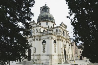 Low angle view of a church