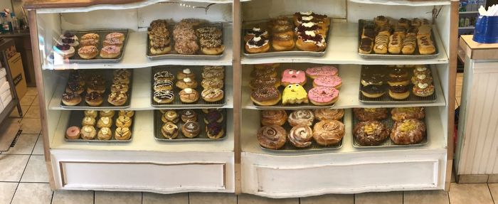 Full frame shot of food for sale in store