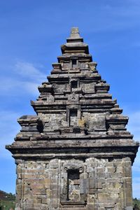 Low angle view of historical building against sky