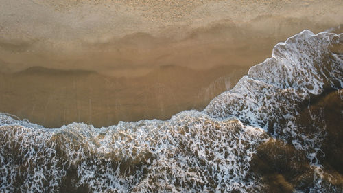 Close-up of rock formations