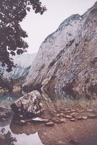 Scenic view of mountains