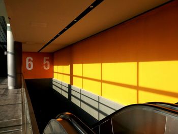 Close-up of illuminated light