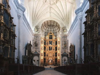 Panoramic view of church 