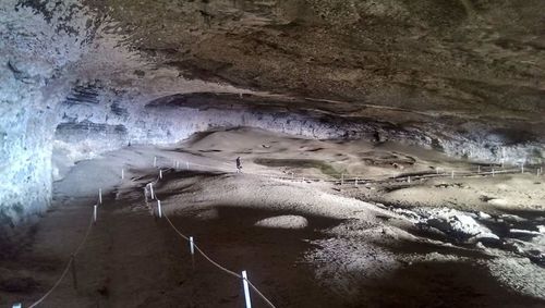 Scenic view of cave