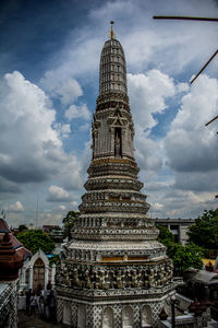 Temple against sky