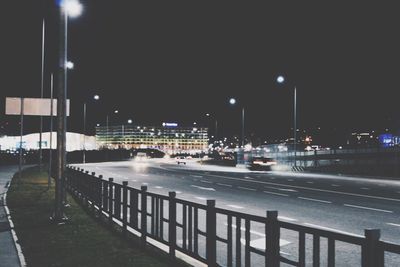 Street light at night