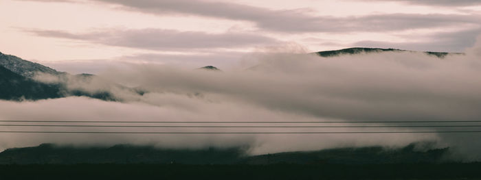 Scenic view of clouds in sky