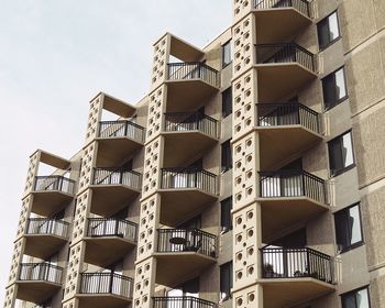 Low angle view of building against sky