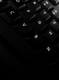 Close-up of computer keyboard