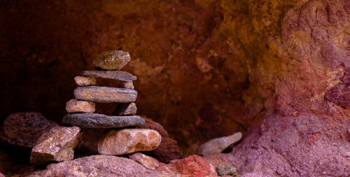 Close-up of rocks