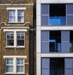 Low angle view of residential building