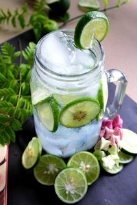 Close-up of drink on table