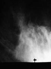 Low angle view of cloudy sky