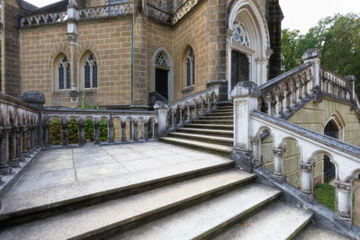 Low angle view of old building