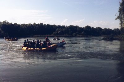 Boat in sea