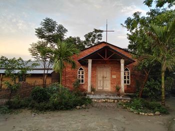 Scenic view of a chapel