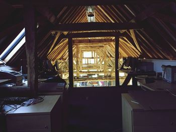 Interior of building