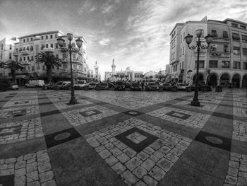 View of buildings in city