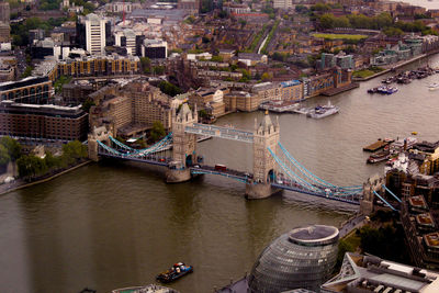 London and the london bridge 